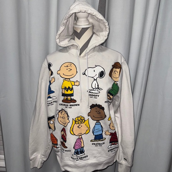 Lacoste peanuts hoodie white medium‎ - Picture 1 of 10